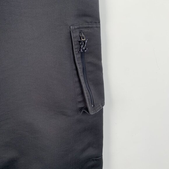 Louis Vuitton Black Cargo Pants With Zipper Pockets Mens - Picture 4 of 8